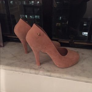 Vivienne Westwood + Melissa velvet Skyscraper heel